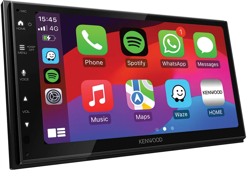 KENWOOD DMX6523DABS - Autoradio 6.8" WSVGA CarPlay Android Auto sans fil DAB+