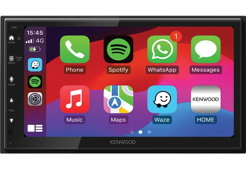 KENWOOD DMX6523DABS - Autoradio 6.8" WSVGA CarPlay Android Auto sans fil DAB+