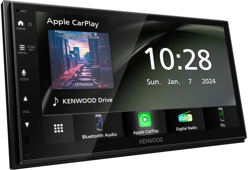 KENWOOD DMX5023DABS - Autoradio numérique avec écran 6.8" DAB+ CarPlay & Android Auto