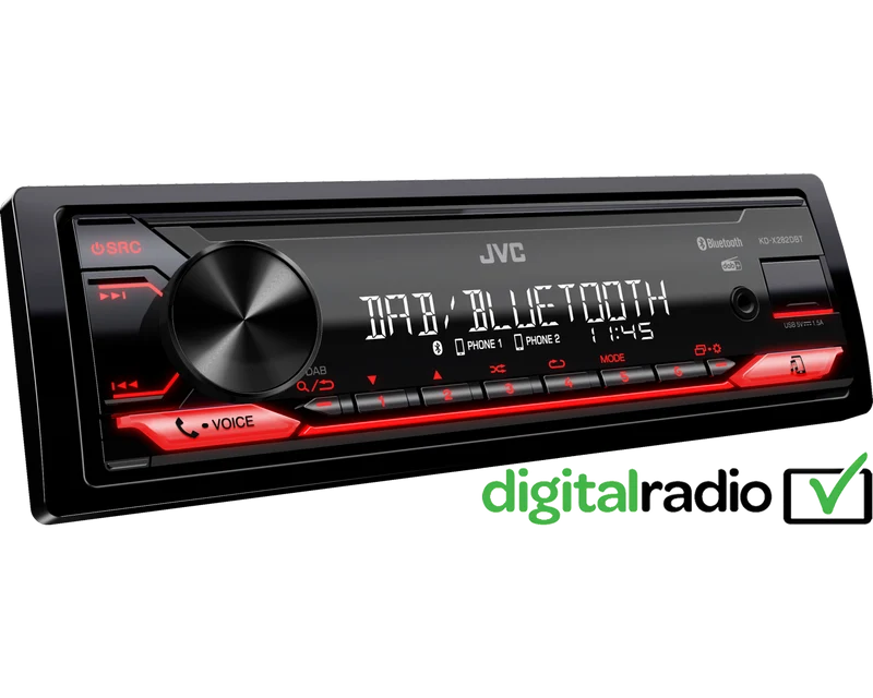 JVC KD-X282DBT – Autoradio DAB+ Bluetooth