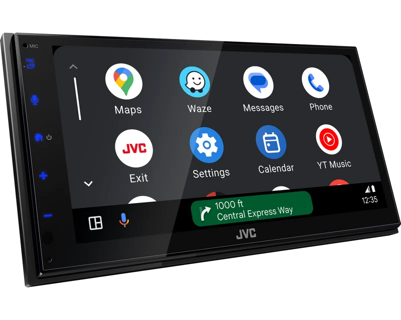 JVC KW-M595DBT – multimédia 2 DIN avec écran tactile 6,8 Apple CarPlay Android Auto