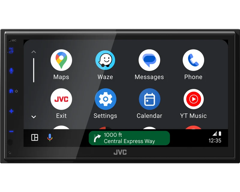 JVC KW-M595DBT – multimédia 2 DIN avec écran tactile 6,8 Apple CarPlay Android Auto