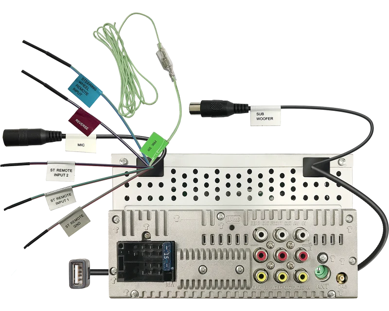 KENWOOD KW-M180DBT – Récepteur multimédia numérique 2 DIN avec écran tactile 6,8”