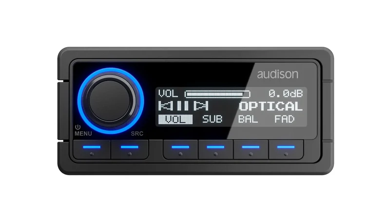 Audison DRC MP CAN – Télécommande numérique CAN-BUS pour amplificateurs DSP Forza