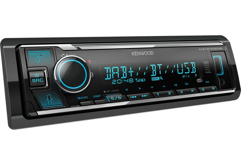 KENWOOD KMM-BT508DAB – Autoradio DAB+ Bluetooth avec Amazon Alexa