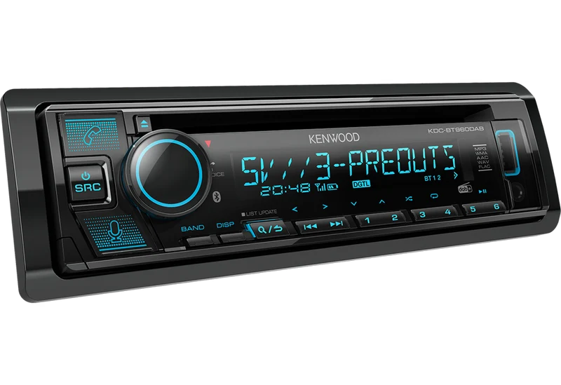 KENWOOD KDC-BT960DAB – Autoradio CD/USB avec Bluetooth et DAB+