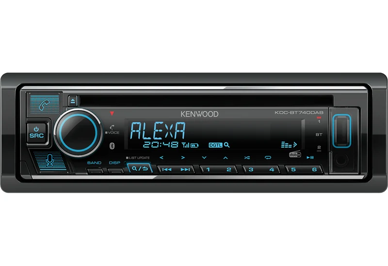 KENWOOD KDC-BT740DAB – Autoradio CD/USB avec Bluetooth et DAB+