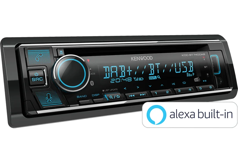 KENWOOD KDC-BT740DAB – Autoradio CD/USB avec Bluetooth et DAB+