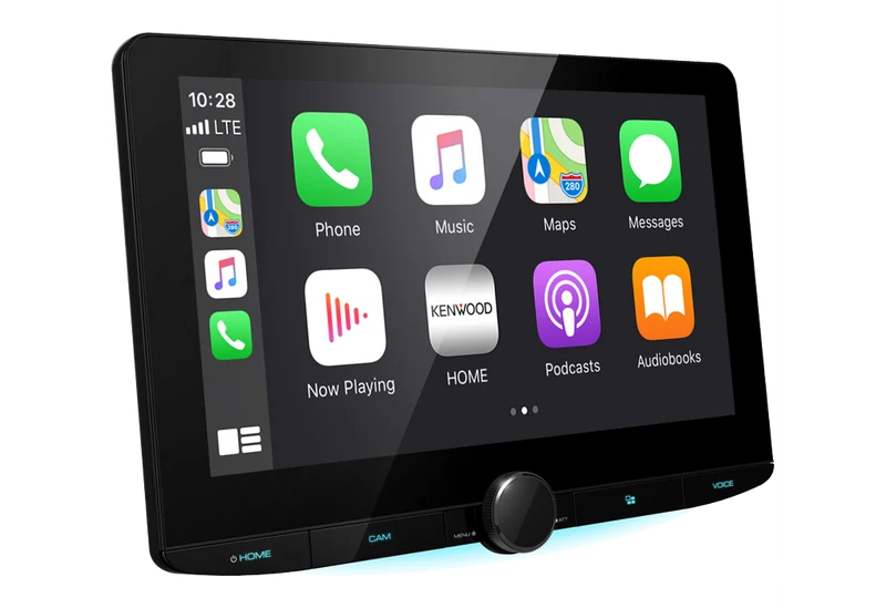 KENWOOD DMX9720XDS - Autoradio multimédia 10,1" Apple CarPlay et Android Auto sans fil tuner DAB+