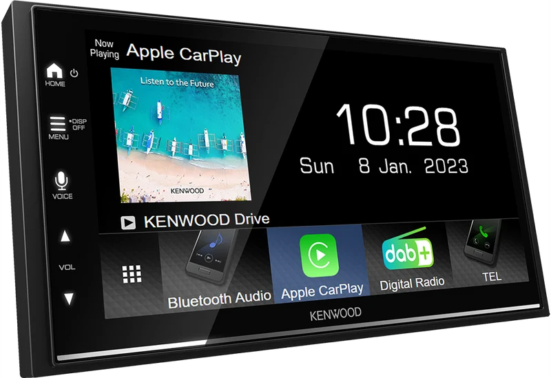 KENWOOD DMX7722DABS - Autoradio 2 DIN avec DAB+ CarPlay & Android Auto sans fil
