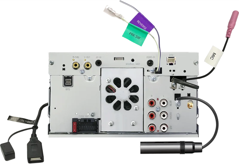 KENWOOD DMX7722DABS - Autoradio 2 DIN avec DAB+ CarPlay & Android Auto sans fil