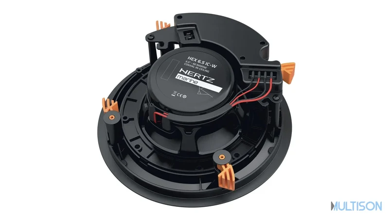 Hertz HEX 6.5 IC-W - Haut-parleur Plafond 6,5 pouces 100W 6 Ohms