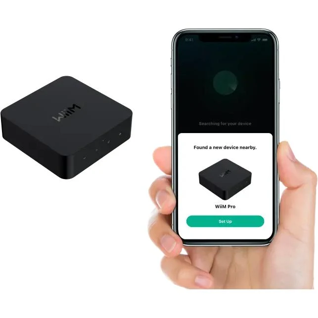 Lecteur RéseauGoogle Cast , Aiplay 2, Alexa, Multiroom, Ethernet, Spotify,DAC , WIIM WIIMPROPLUS