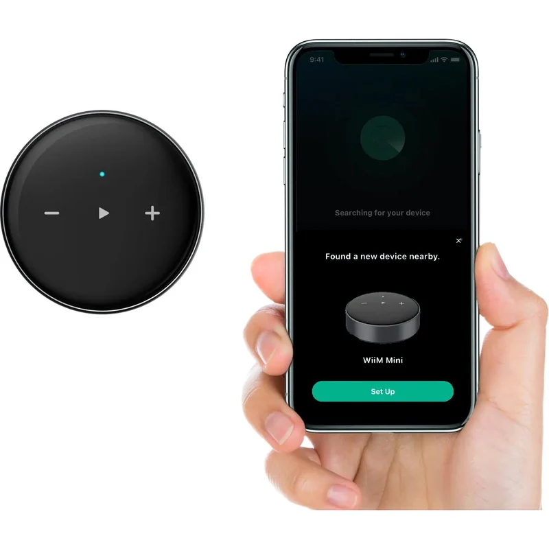 Lecteur Réseau Multi-Pieces Airplay2,Alexa MRM Linkplay Spotify, WIIM WIIMMINI