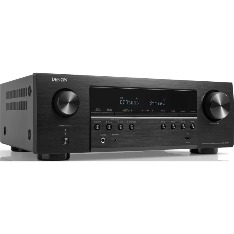Récepteur AV 7.2 canaux75W CH, Denon AVR-S770H