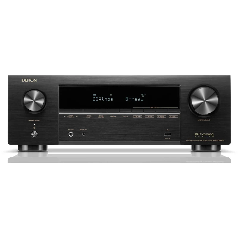 Récepteur AV 7.2 canaux, Denon AVR-X1800H