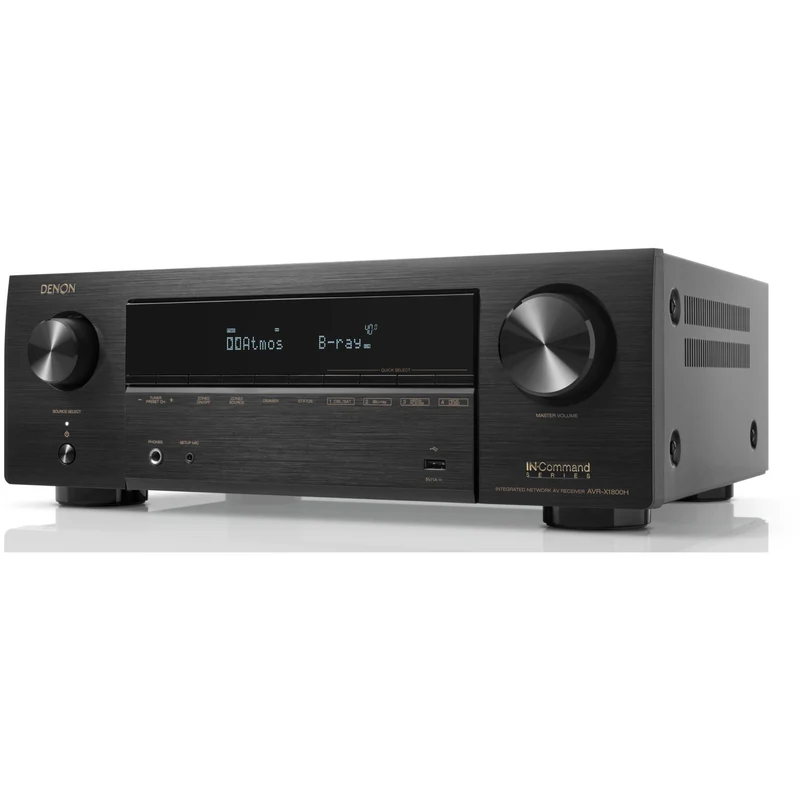 Récepteur AV 7.2 canaux, Denon AVR-X1800H