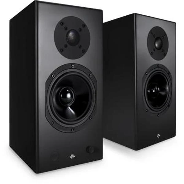 Enceinte bibliothèque 120W, KINPLAY- Noir - Paire