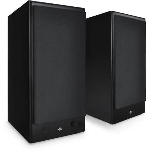 Enceinte bibliothèque 120W, KINPLAY- Noir - Paire