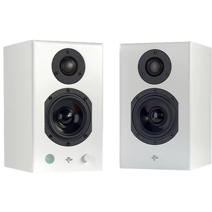 Enceinte bibliothèque 70W, KIN PLAYMINI- Blanc - Paire