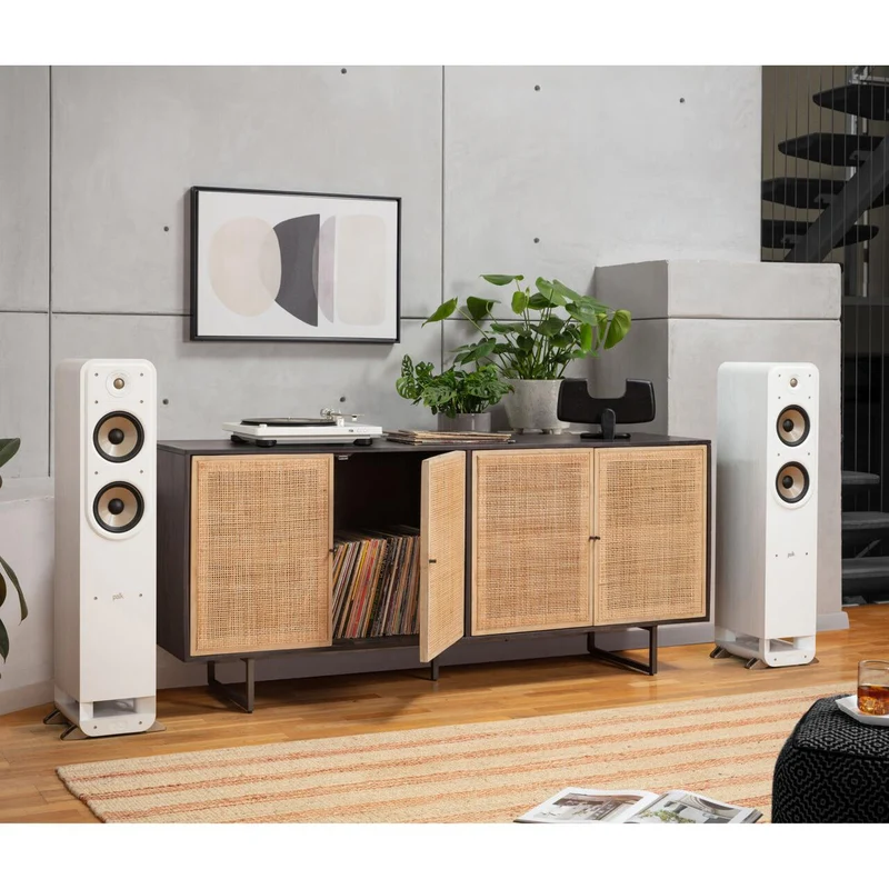 Enceinte colonne Signature Elite , Polk ES55 Blanc - UNITÉ