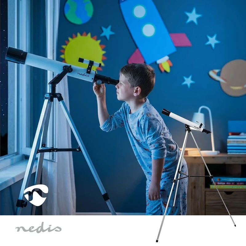 Telescoop Diafragma: 50 mm - Brandpuntsafstand: 600 mm - Finderscope: 5 x 24