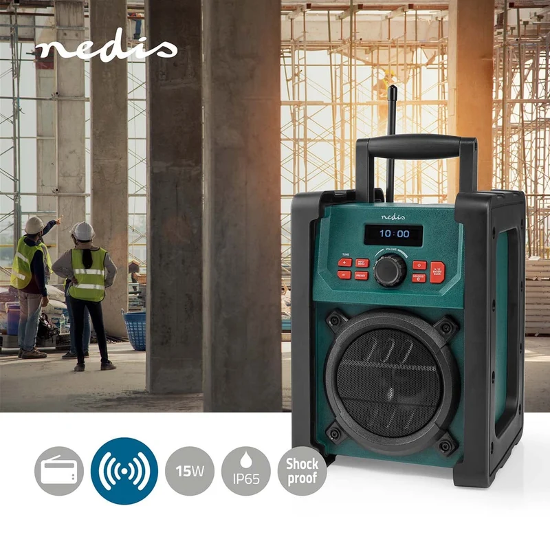DAB+ Radio Bouwradio - DAB+ / FM - 2.20"