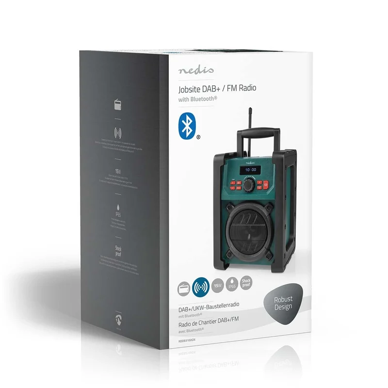 DAB+ Radio Bouwradio - DAB+ / FM - 2.20"