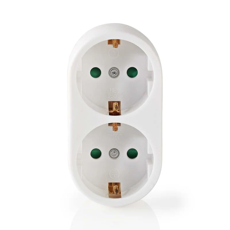 Stopcontact-Splitter Type-F (CEE 7/7) - 250 V AC 50 Hz - Randaarde stekker / Type F (CEE 7/7)