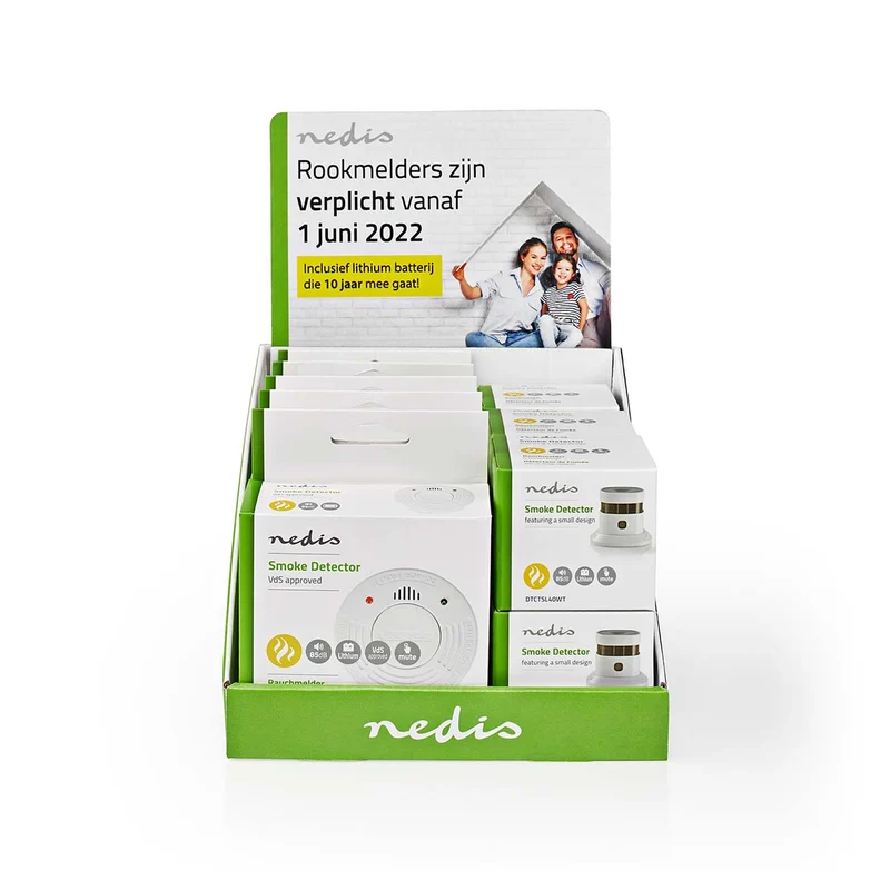Toonbankdisplay Geschikt voor: 5x DTCTSL30WT / 6x DTCTSL40WT - Groen / Wit
