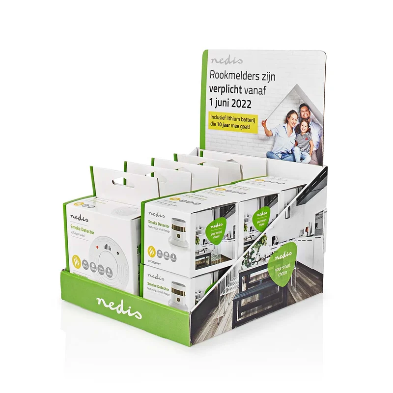 Toonbankdisplay Geschikt voor: 5x DTCTSL30WT / 6x DTCTSL40WT - Groen / Wit