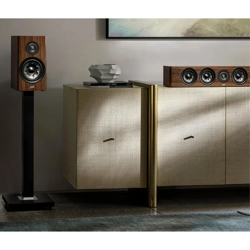 Enceinte Centrale Reserve, POLK R350- Brun