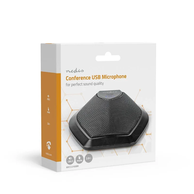 Microfoon Apparaat: Desktop / Notebook - Bedraad - 1x USB
