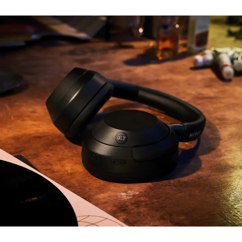 Casque d'écoute Bluetooth à suppression du bruit, Sony WHULT900N/B - Noir