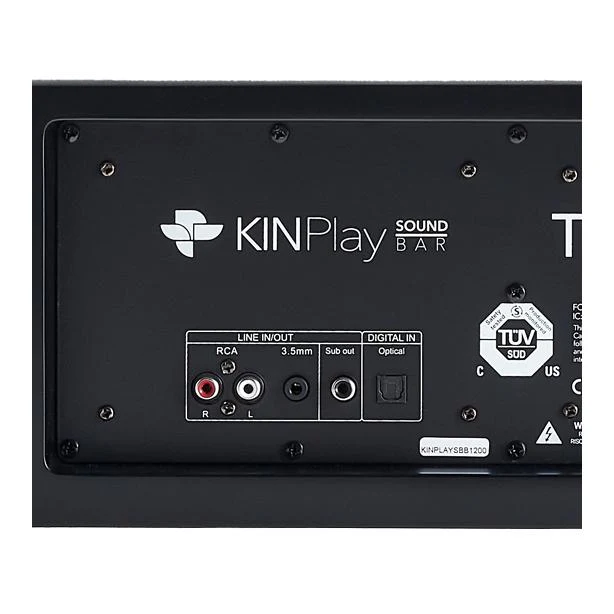 Barre de son Bluetooth, Totem KINPLAYSOUNDBAR - Noir