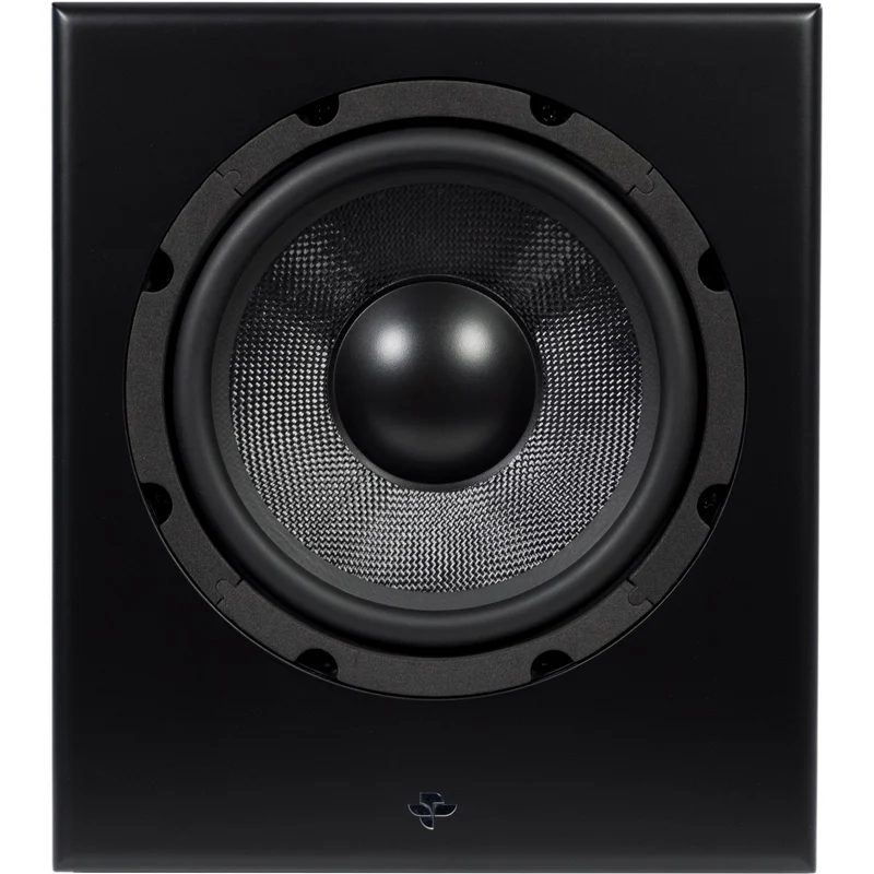 Caisson d'extrêmes graves 8 po, Totem Acoustic KinSub8 - Noir satiné
