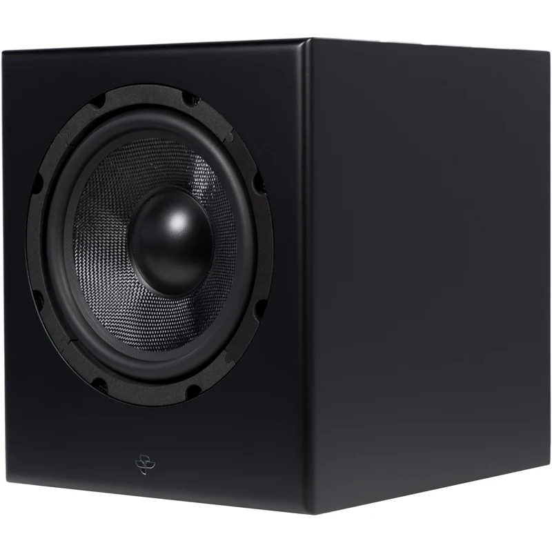 Caisson d'extrêmes graves 8 po, Totem Acoustic KinSub8 - Noir satiné