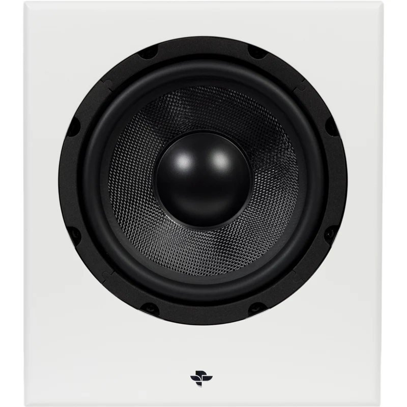 Caisson d'extrêmes graves 8 po, Totem Acoustic KinSub8 - Blanc
