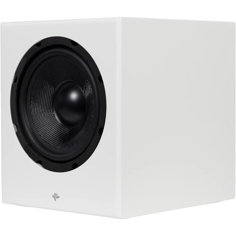 Caisson d'extrêmes graves 8 po, Totem Acoustic KinSub8 - Blanc