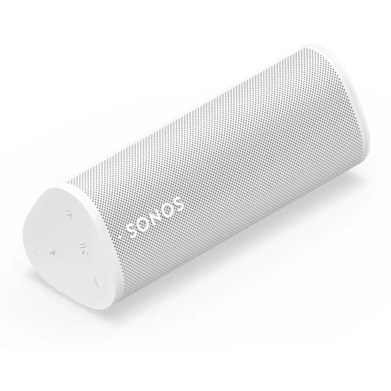 Enceinte portable à commande Vocale, WiFi, Bluetooth, résistant à l'eau, Sonos Roam 2 - Blanc