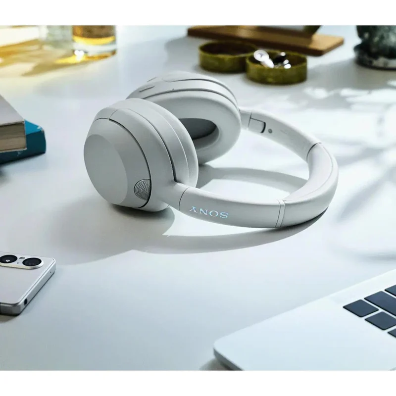 Casque d'écoute Bluetooth à suppression du bruit, Sony WHULT900N/W - Blanc