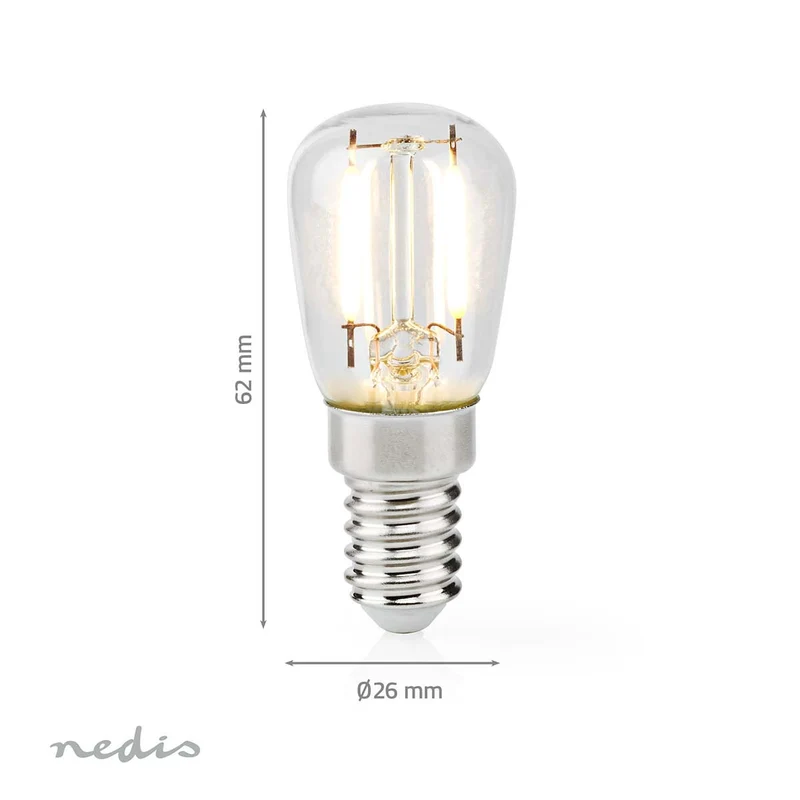 Koelkastlamp LED - E14 - 2W