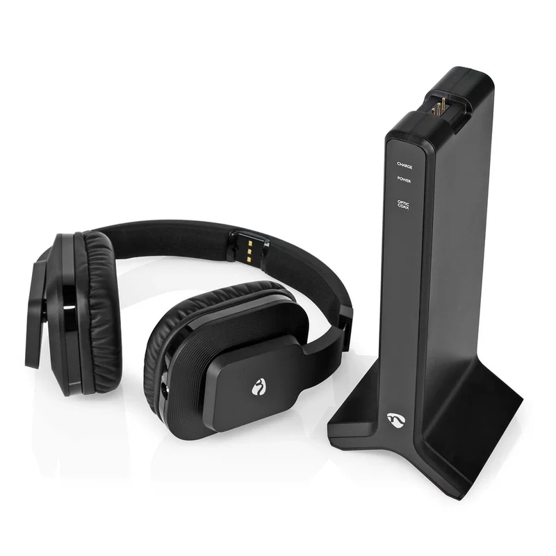 Draadloze TV-Koptelefoon RF, frequency 2.4 GHz - Over-Ear - Batterij 1 werkingstijd standaard verbruik: 480 min