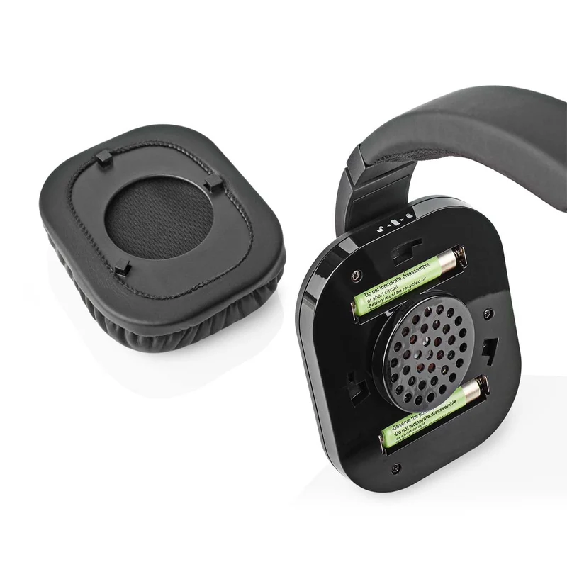 Draadloze TV-Koptelefoon RF, frequency 2.4 GHz - Over-Ear - Batterij 1 werkingstijd standaard verbruik: 480 min