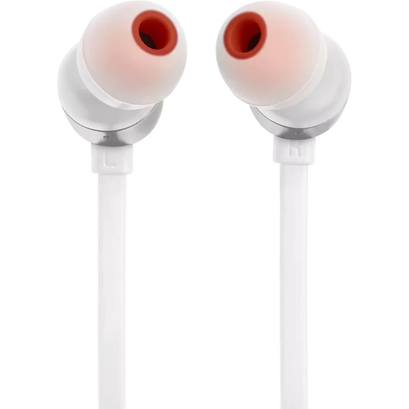 Écouteurs boutons, JBL T310C - Blanc
