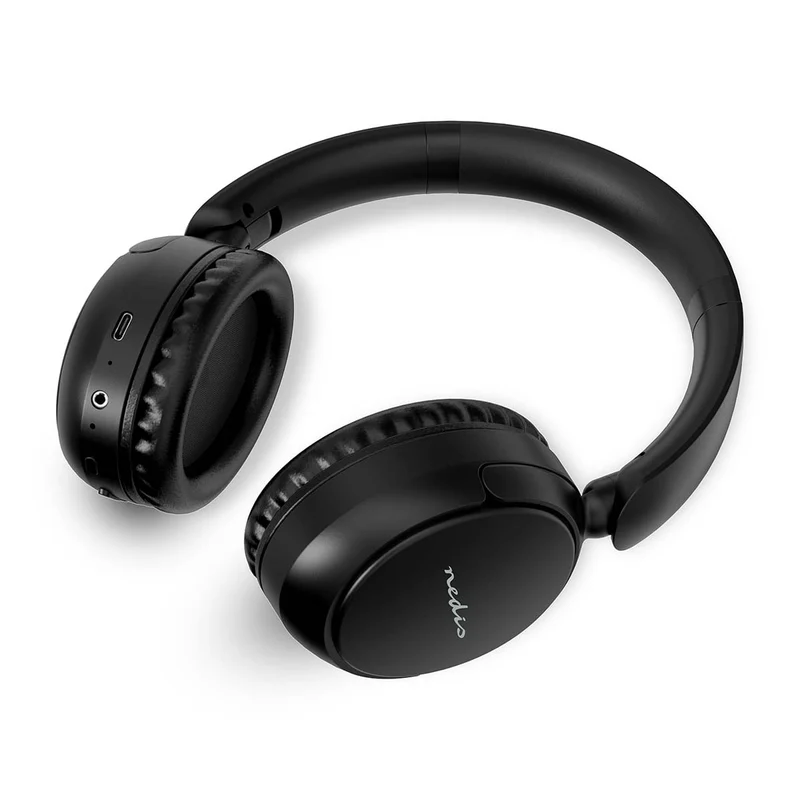 Draadloze Over-ear Koptelefoon Batterij 1 werkingstijd standaard verbruik: 720 min - Ingebouwde microfoon - Drukbediening
