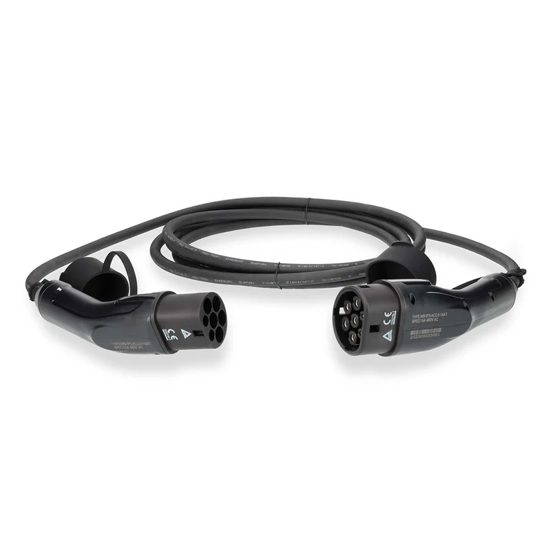 Kabel voor elektrische voertuigen Cable Type 2 - 16.0A - 11000W
