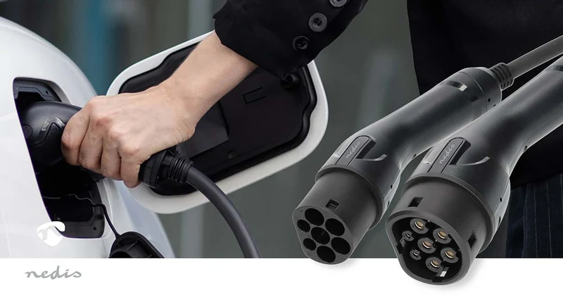 Kabel voor elektrische voertuigen Cable Type 2 - 16.0A - 11000W