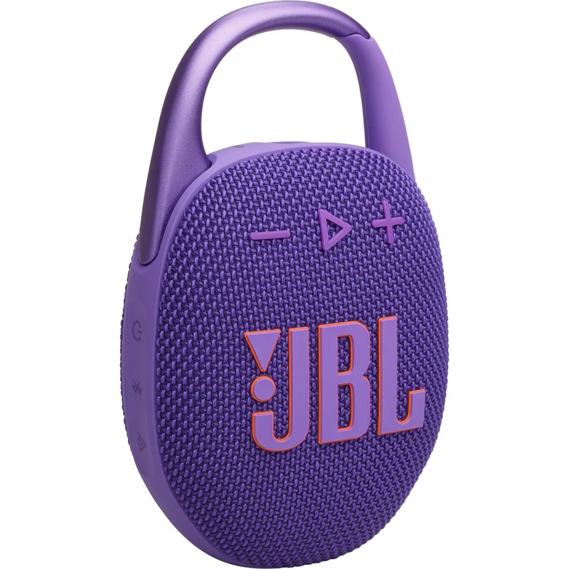 Enceinte portable sans fil Bluetooth étanche à l'eau. JBL Clip 5 - Pourpre