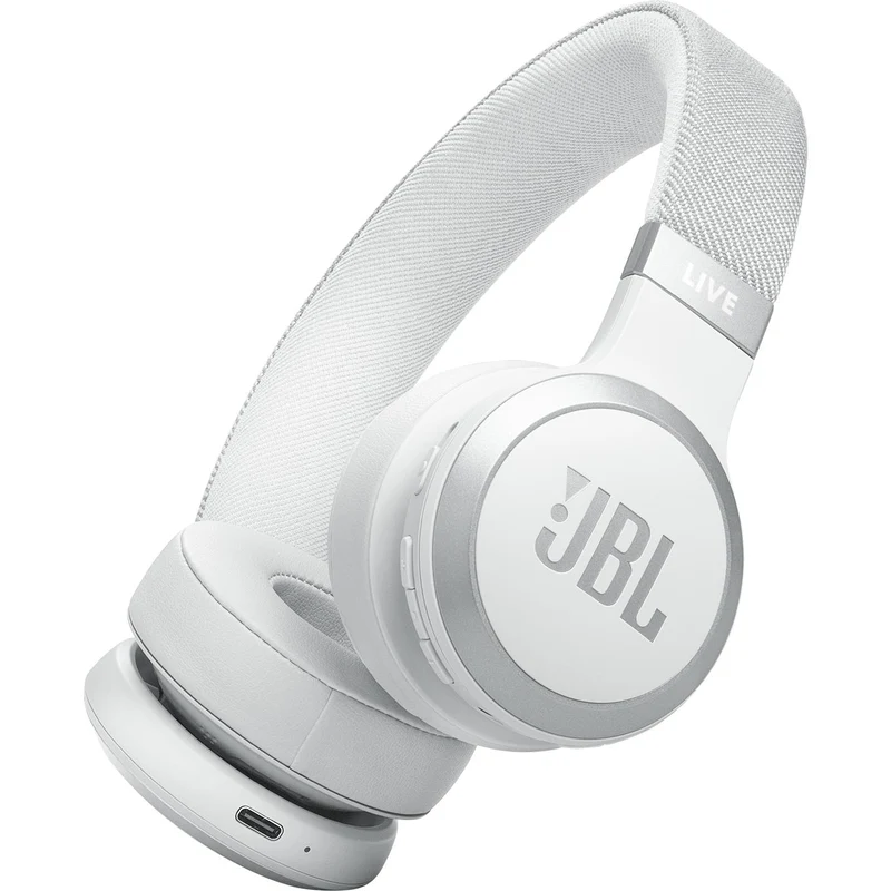 Casque d'écoute sans fil. JBL Live 670NC - Blanc